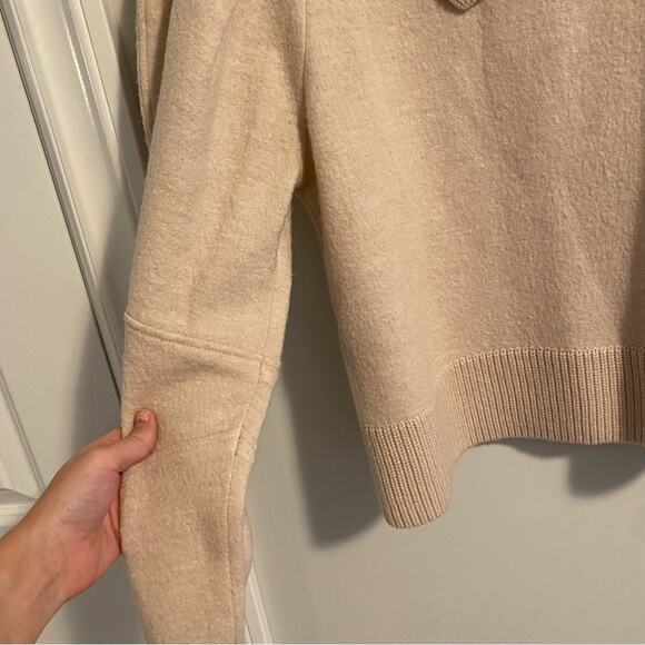 Ulla Johnson Cream Neutral Merino Wool Sweater Medium - Picture 8 of 16